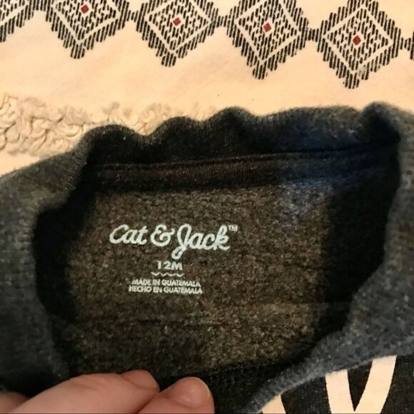 Baby Toddler Girl Sweater Hoodie Zip-Up Bundle of 3. 6-12 Months. Bear Ear Hoods - Picture 6 of 6